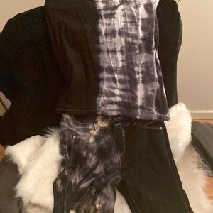 Matching outfit jeans and tank top